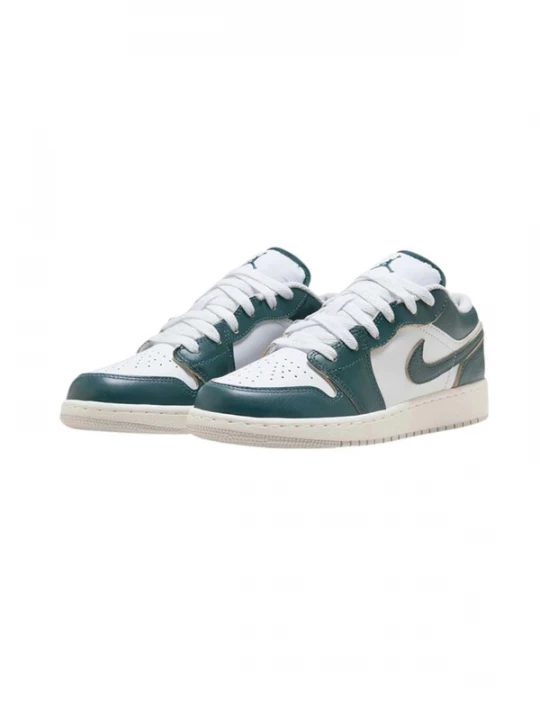 Foto van product Nike Sportswear Sneakers 'AIR JORDAN 1' donkergroen / wit