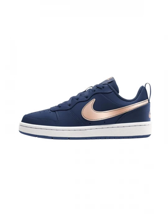 Foto van product Nike Sportswear Sneakers 'Court Borough Low 2 (GS)' navy / brons