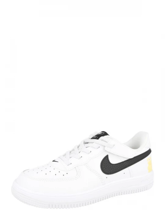 Foto van product Nike Sportswear Sneakers 'Force 1 EasyOn' pasteelgeel / zwart / wit