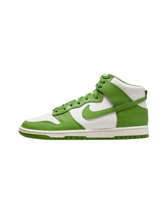 Foto van product Nike Sportswear Sneakers hoog 'Dunk' kiwi / wit