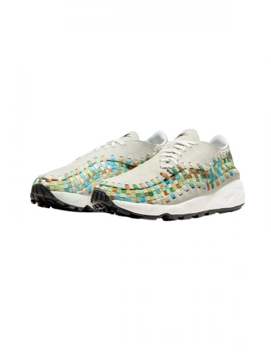 Foto van product Nike Sportswear Sneakers laag 'AIR FOOTSCAPE WOVEN' beige / blauw / zwart / wit