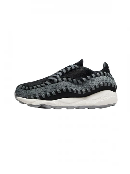 Foto van product Nike Sportswear Sneakers laag 'AIR FOOTSCAPE WOVEN' rookgrijs / zwart / offwhite