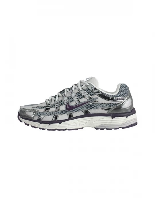 Foto van product Nike Sportswear Sneakers laag 'P-6000' grijs / aubergine / zilver / offwhite