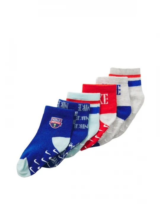 Foto van product Nike Sportswear Sokken 'ACE YOUR GAME' kobaltblauw / pastelblauw / lichtgrijs / rood