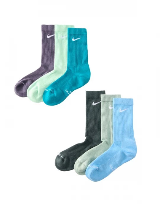 Foto van product Nike Sportswear Sokken 'ED ELVD' cyaan blauw / hemelsblauw / antraciet / pastelgroen