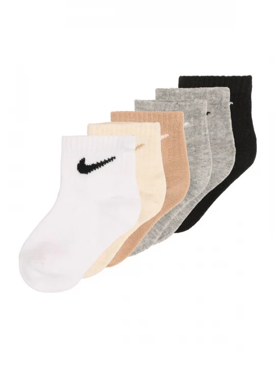 Foto van product Nike Sportswear Sokken 'Swoosh' camel / lichtbeige / grijs gemêleerd / zwart / wit