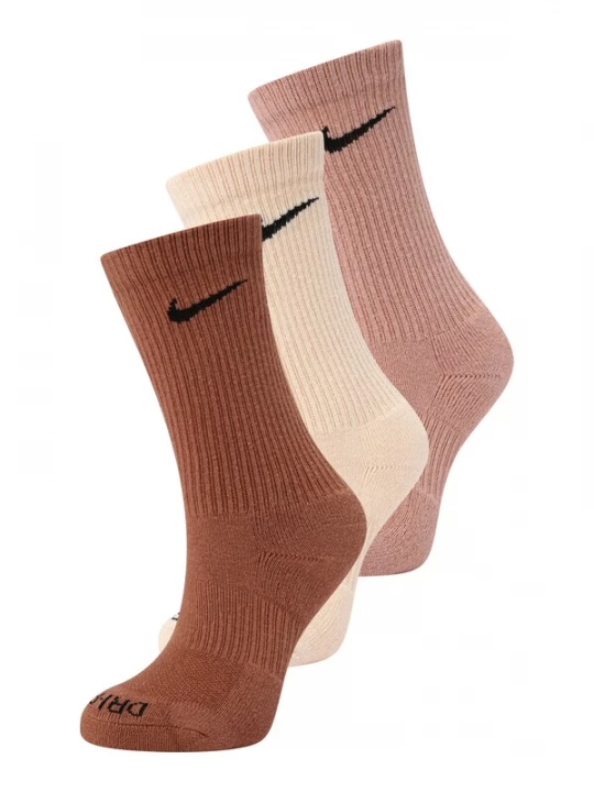 Foto van product Nike Sportswear Sportsokken 'Everyday' nude / lichtbeige / bruin / zwart