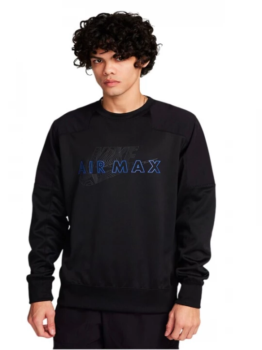 Foto van product Nike Sportswear Sweatshirt 'Air Max' ultramarine blauw / donkergrijs / zwart