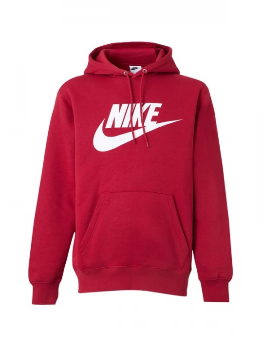 Foto van product Nike Sportswear Sweatshirt 'CLUB' bloedrood / wit