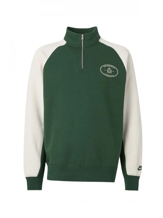 Foto van product Nike Sportswear Sweatshirt 'Club' donkergroen / wolwit
