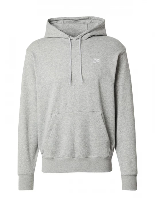 Foto van product Nike Sportswear Sweatshirt 'Club Fleece' grijs gemêleerd / wit