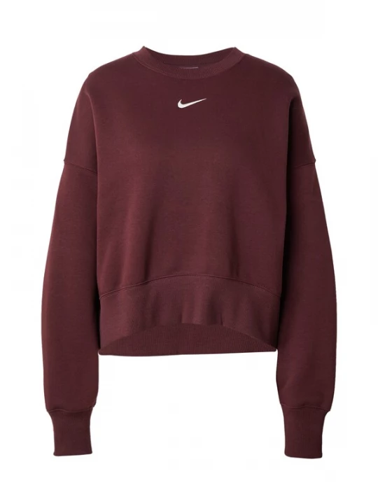 Foto van product Nike Sportswear Sweatshirt 'Phoenix Fleece' bourgogne / wit