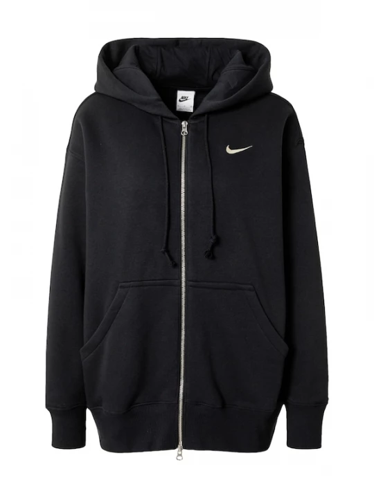 Foto van product Nike Sportswear Sweatvest 'Phoenix Fleece' zwart / wit