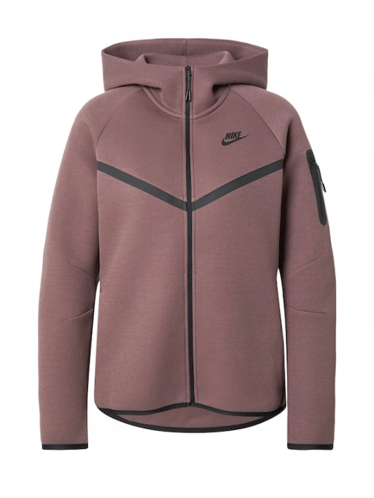 Foto van product Nike Sportswear Sweatvest 'TCH FLC 2' bruin / zwart