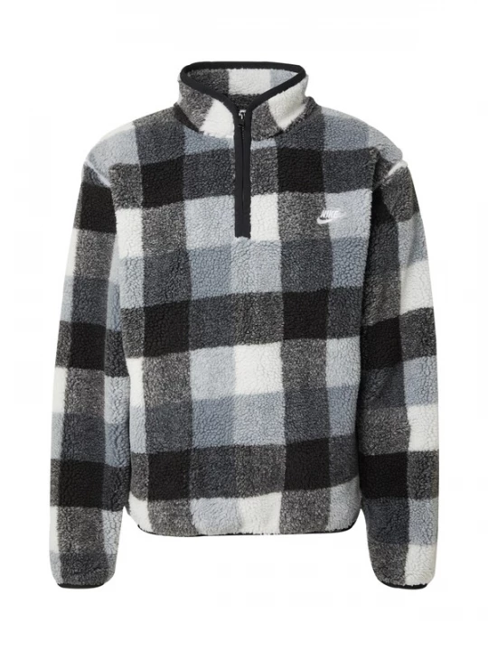 Foto van product Nike Sportswear Trui 'Club' grijs / zwart / wit