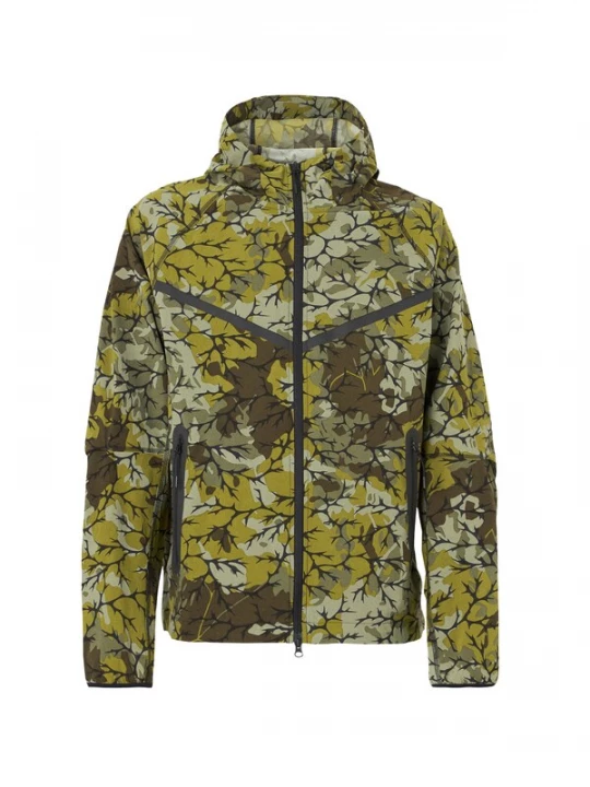 Foto van product Nike Sportswear Tussenjas 'TECH' olijfgroen / kiwi / pastelgroen / zwart