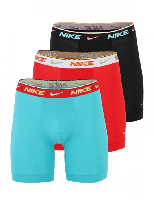 Foto van product NIKE Underwear Boxershorts azuur / knalrood / zwart / wit