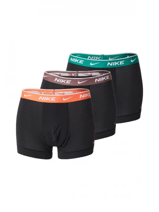 Foto van product NIKE Underwear Boxershorts bruin / smaragd / oranje / zwart