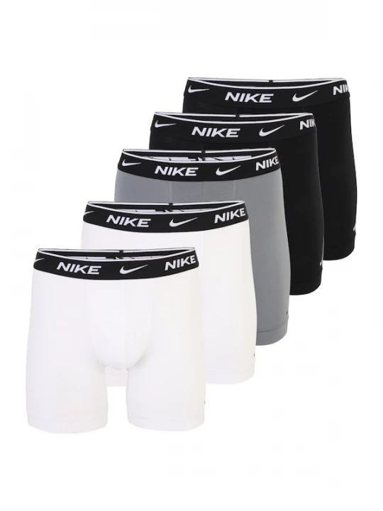 Foto van product NIKE Underwear Boxershorts 'Everyday' grijs / zwart / wit