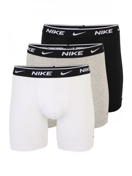 Foto van product NIKE Underwear Boxershorts grijs gemêleerd / zwart / wit