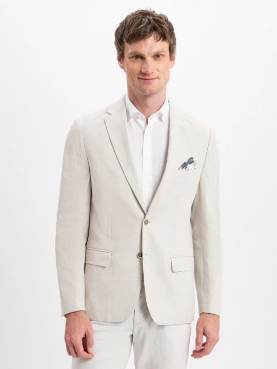 Foto van product Nils Sundström Business-colbert sand
