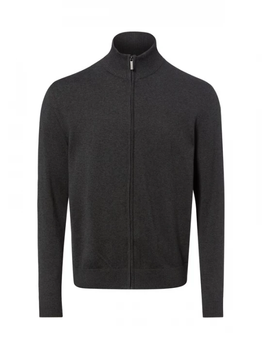 Foto van product Nils Sundström Gebreid vest antraciet