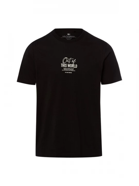 Foto van product Nils Sundström Shirt gemengde kleuren / zwart
