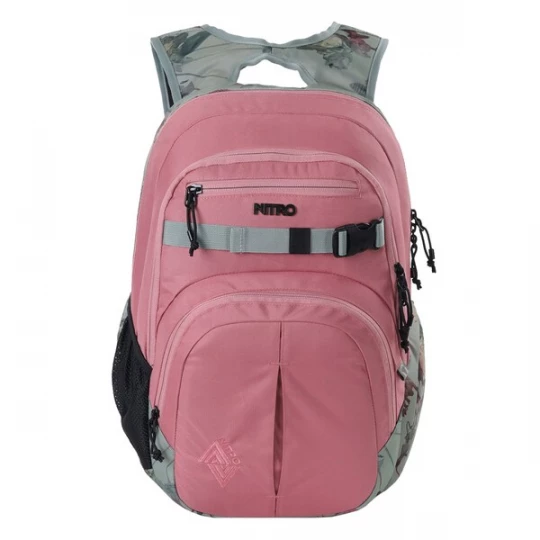 Foto van product NITRO Rugzak 'Chase' lichtgrijs / rosa / zwart
