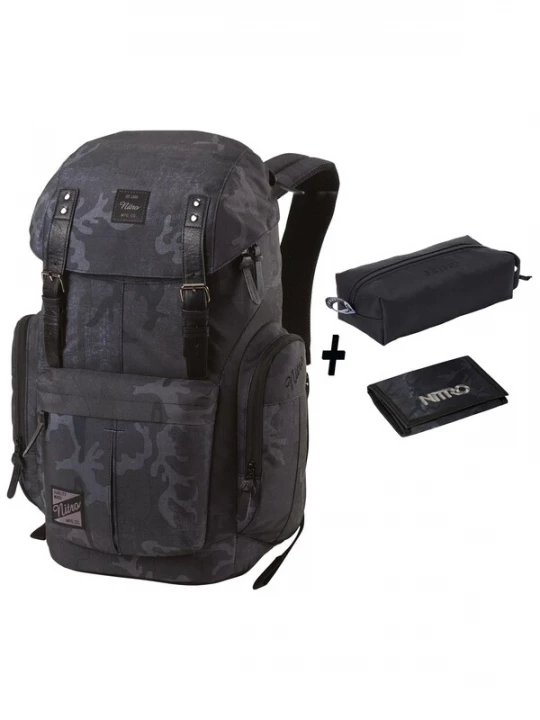 Foto van product NITRO Rugzak 'SET DAYPACKER' donkergrijs