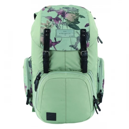 Foto van product NitroBags Rugzak mintgroen / lila / zwart
