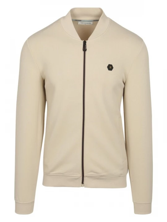 Foto van product No Excess Gebreid vest beige