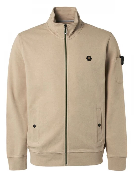 Foto van product No Excess Gebreid vest beige