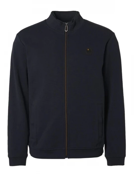 Foto van product No Excess Gebreid vest donkerblauw