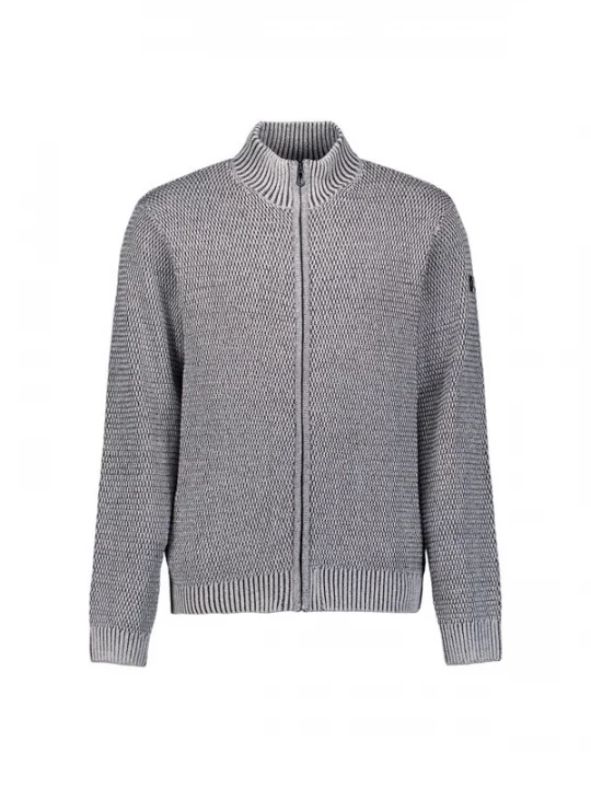 Foto van product No Excess Gebreid vest donkergrijs