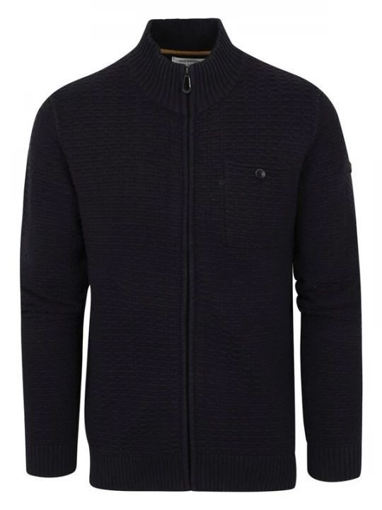Foto van product No Excess Gebreid vest navy