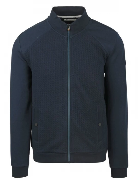Foto van product No Excess Gebreid vest navy