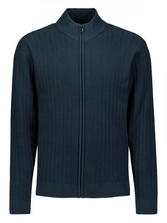Foto van product No Excess Gebreid vest navy