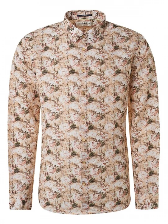 Foto van product No Excess Overhemd beige