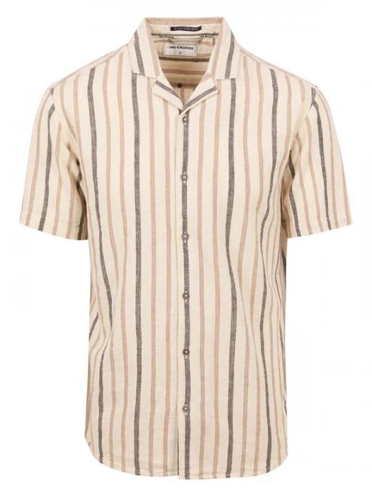 Foto van product No Excess Overhemd beige