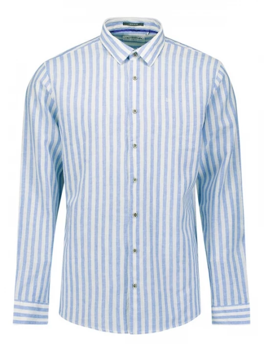 Foto van product No Excess Overhemd blauw