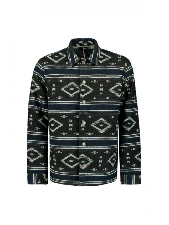 Foto van product No Excess Overhemd zwart / wit