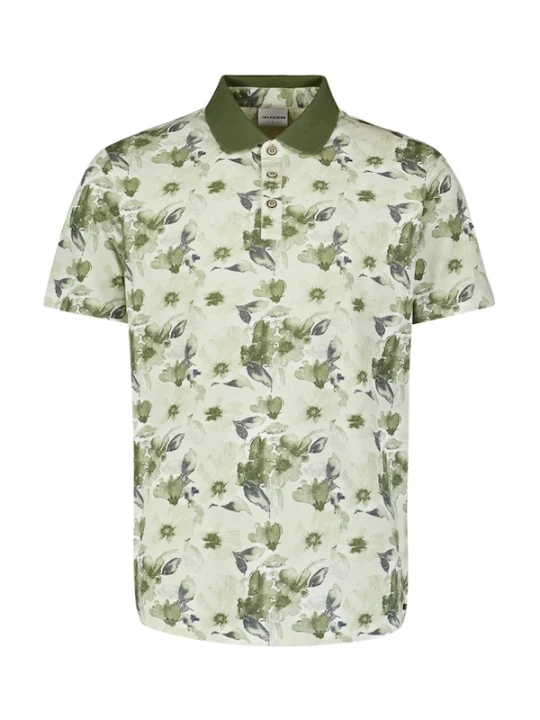 Foto van product No Excess Shirt blauw / groen / mintgroen