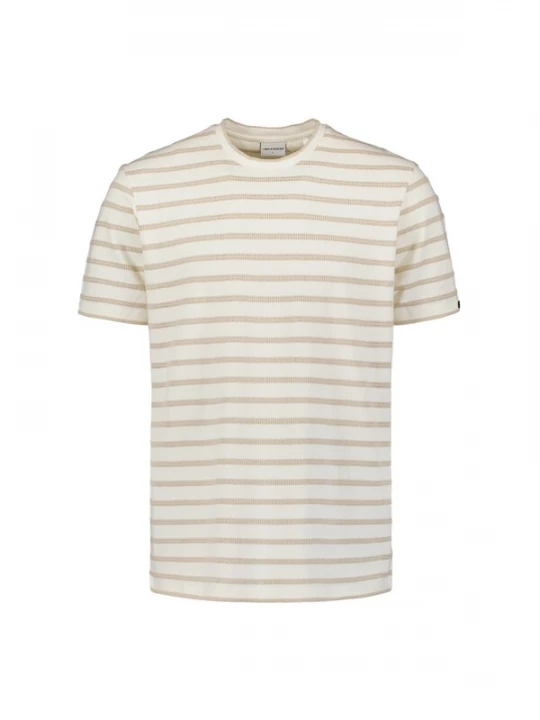 Foto van product No Excess Shirt camel / offwhite