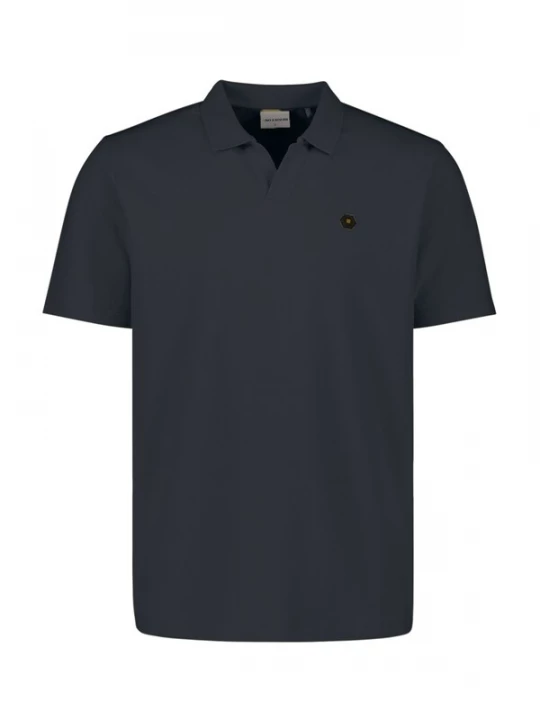 Foto van product No Excess Shirt donkerblauw
