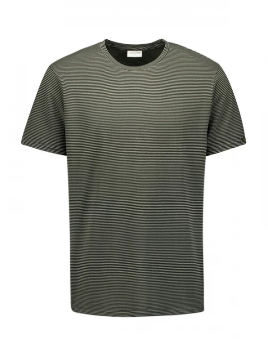 Foto van product No Excess Shirt donkergrijs / offwhite