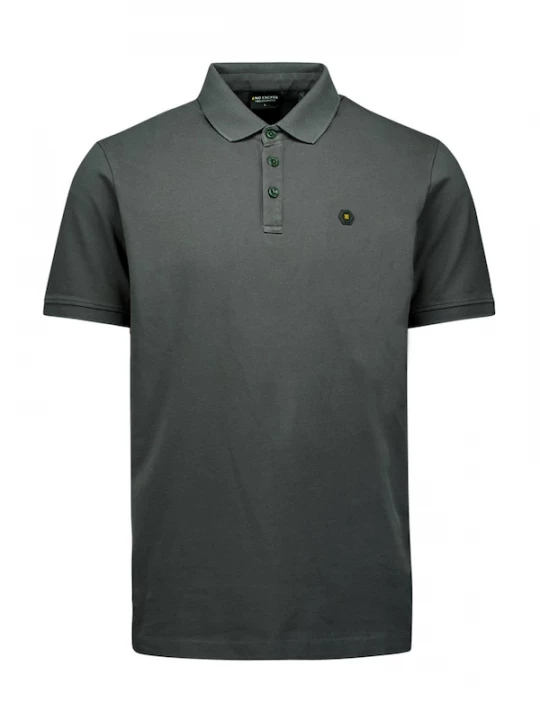 Foto van product No Excess Shirt geel / antraciet / donkergroen