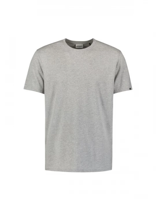 Foto van product No Excess Shirt grijs gemêleerd