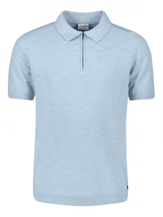 Foto van product No Excess Shirt lichtblauw