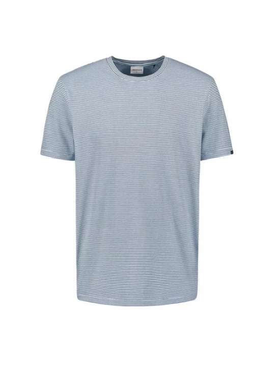 Foto van product No Excess Shirt lichtblauw / zwart