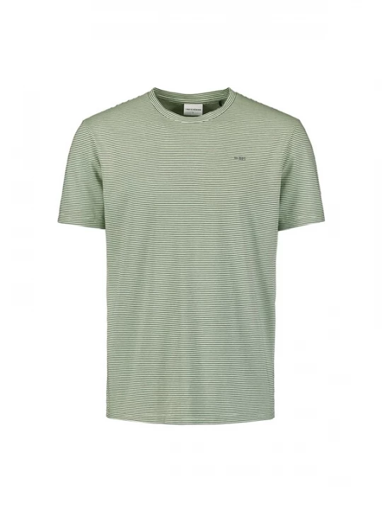 Foto van product No Excess Shirt lichtgroen / wit